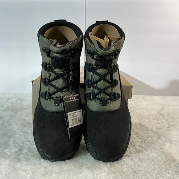 Hey Dude Tonya Eco Shield Boots Black Olive Mens 8 New in Box Water Resistant main image 7